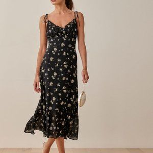 Reformation Embry Dress, Daisy, Size 0